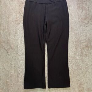 Chic Black Boot Cut Women's Pants